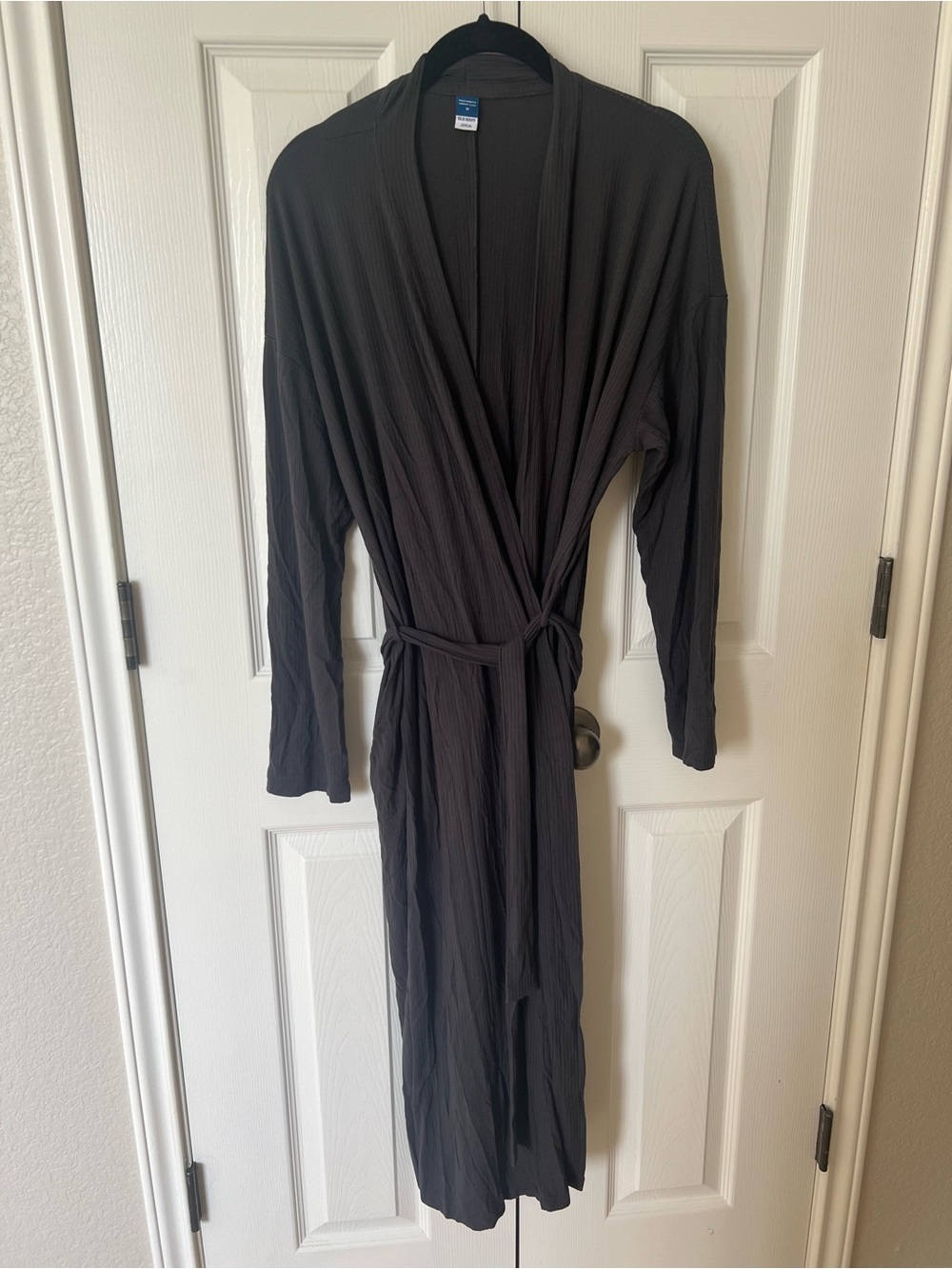 Maternity Cardigan Robe with Waist Tie